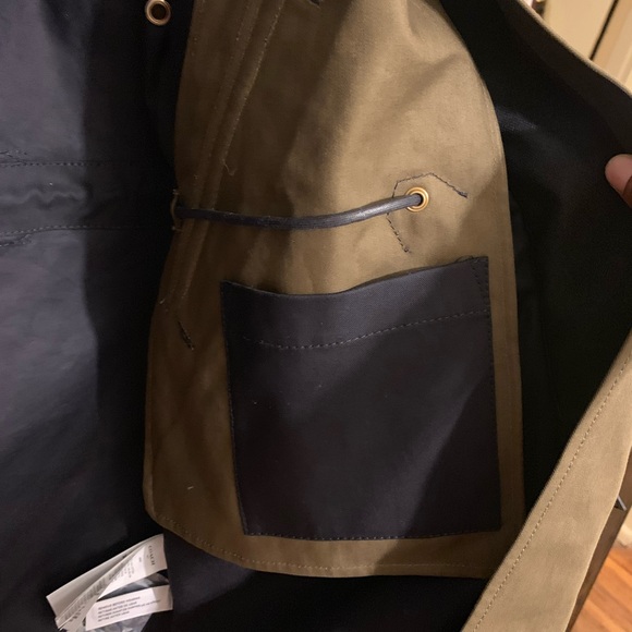 Men’s Coach size 44 parka jacket - Picture 5 of 8